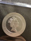 2021 St. Helena Queen Elizabeth Victory 1oz .999 Silver Proof Bullion #0a