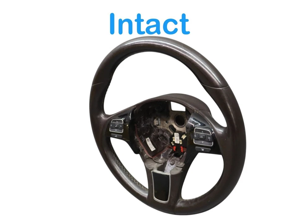 Conjunto volante delantero cuero volkswagen touareg 11-17 7p6419091a fabricante original Foto 3 de 4