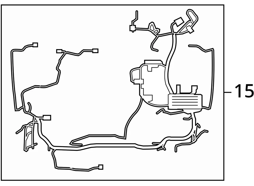 Fuse Box Engine Halogen Headlamps Fits 07-10 MKZ 2031529 Foto 4 de 4