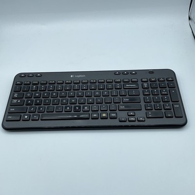 Logitech K360 (820-004554) Wireless Keyboard Without USB Receiver Tested Working