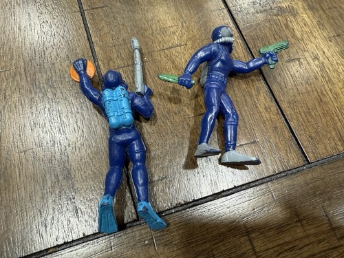 Vintage GUTS UNDERWATER DEMOLITION TEAM Action Figure Lot Mattel 1986 Scuba Dive - Picture 1 of 2