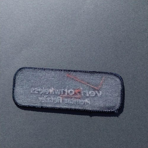 Verizon Wireless Premium Retailer 3.5"x1.5" Sew On Patch - Picture 2 of 2
