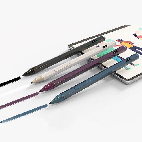 2X( Pen for Pro 8 7 6 5 4 X Laptop 4096 Levels8660 - Afbeelding 6 van 7