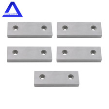 5 Pack 6&times;2&times;0.75" Machinable Aluminum 6061 Soft Jaws (10 Jaws) For 6" Vise