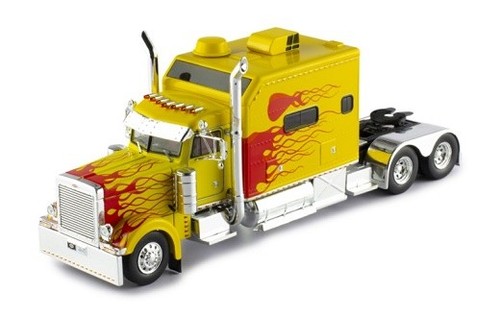 IXO Models Peterbilt 379 Custom 2002 Yellow and Re 1:43 TR193 - Picture 1 of 2