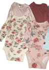 JC !WOW! Modern Moments Gerber 0-3M Set of 6 Modal Long Sleeve bodysuits Onesies — photo 2
