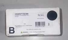 Rohl Spa Shower Handshower Outlet Supply Elbow Matte Black