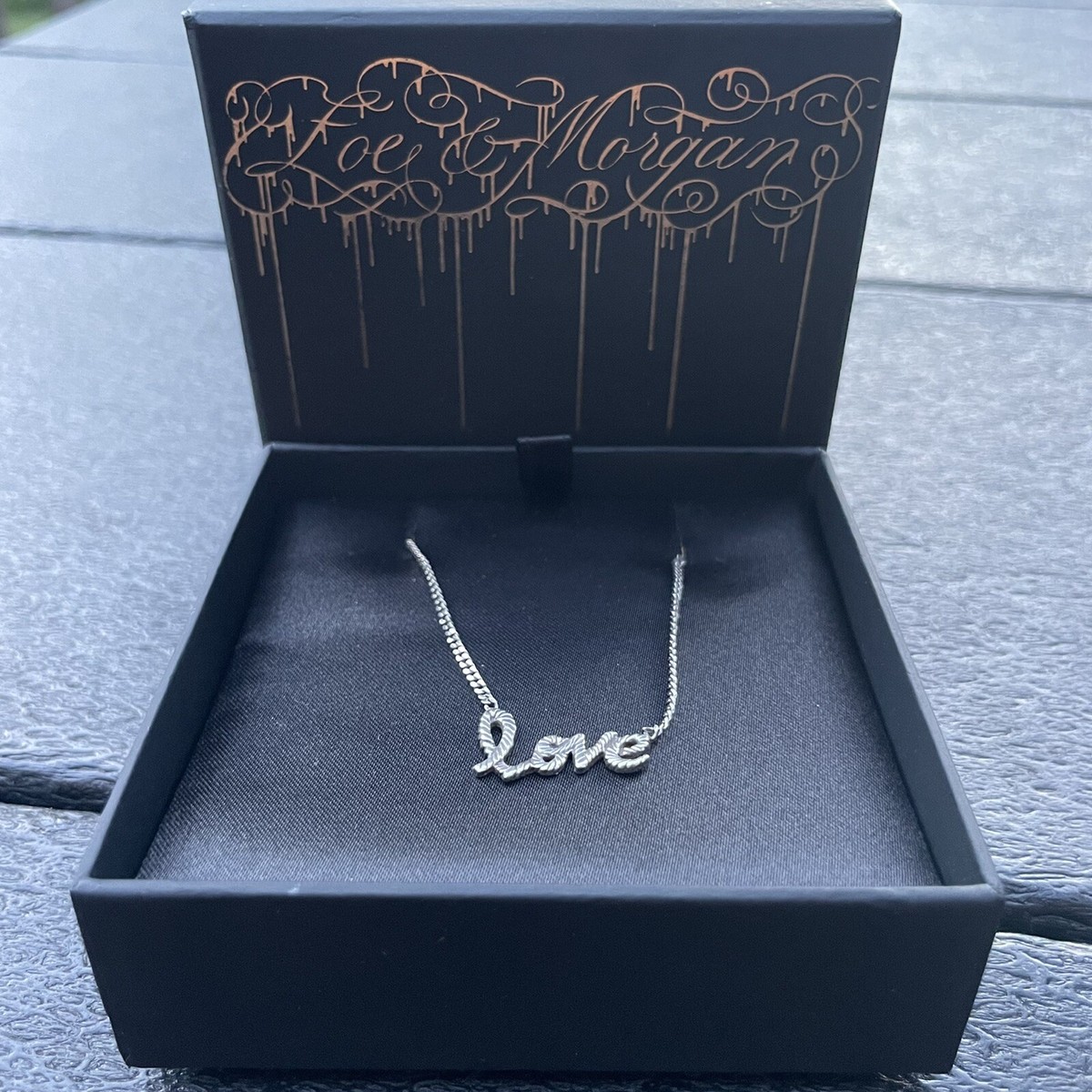 Zoe & Morgan x Walker & Hall Sweet Heart Necklace - Sterling Silver