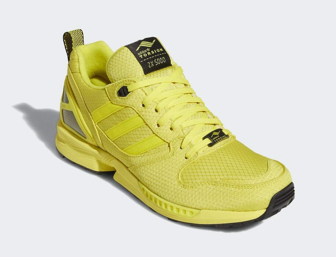 Adidas Original ZX 5000 Torsion Men’s Shoes Bright Yellow FZ4645