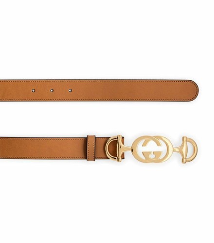 Gucci Women Leather Belt With 