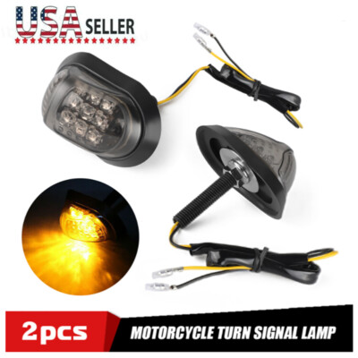 Motorcycle Flush Turn Signals TST LED Flushmount Turn Signals | Select