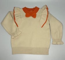 PatPat Baby Girls Crochet Sweater /Size 18M