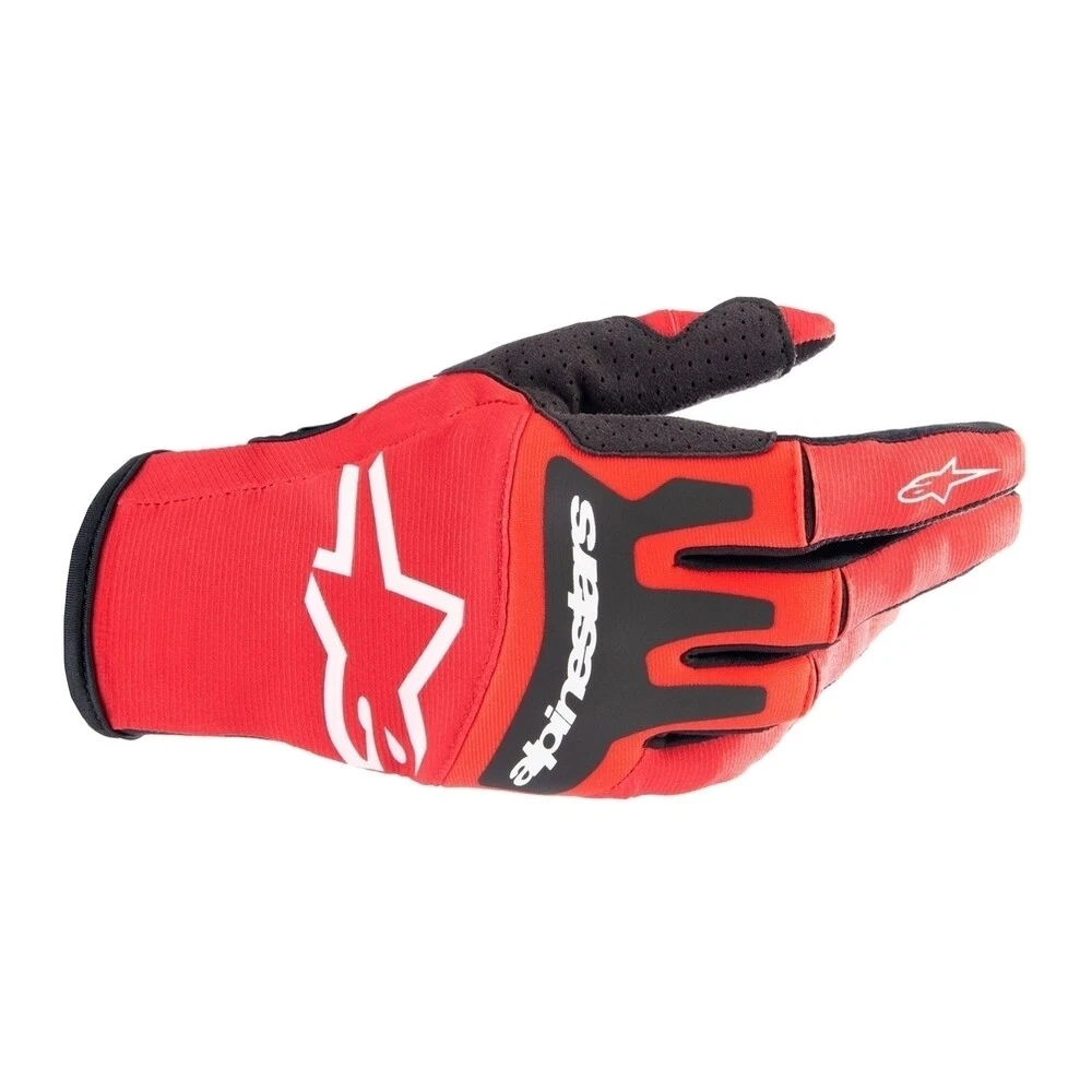 Guantes Alpinestars Techstar 2023 Rojo Negro-DESCA