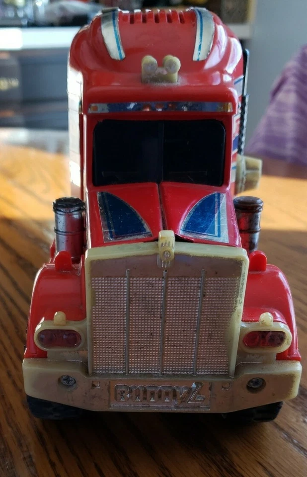  ВИНТАЖНЫЙ 1989 BUDDY L TRUE VALUE HARDWARE 10 КОЛЕС ИГРУШКА KENWORTH ПОЛУПРИЦЕП  - Изображение 4 из 4