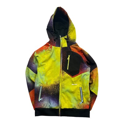 Armada Snowboarding Ski Jacket Tracer Pattern Colorful Outdoors | eBay