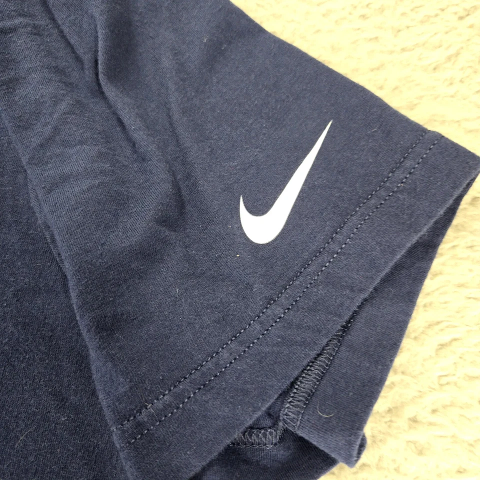 耐克衬衫男式 XXL 蓝色海鹰队 Vince Lombardi 奖杯 NFL 足球 Swoosh — 第 4/4 张图片