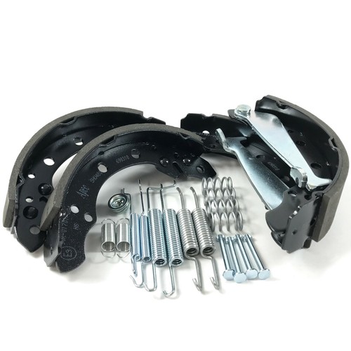 REAR BRAKE SHOES & SHOE FITTING KIT SPRINGS FITS SKODA FABIA 2007
