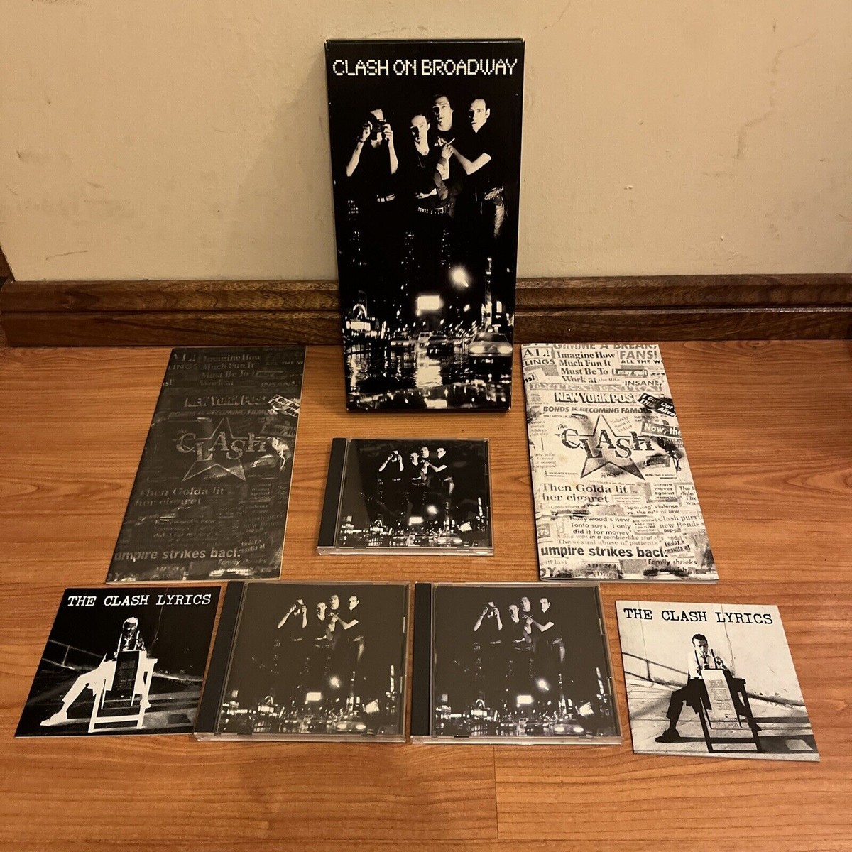 The Clash On Broadway (CD, Limited Edition Box Set, 3-CD, 1992 