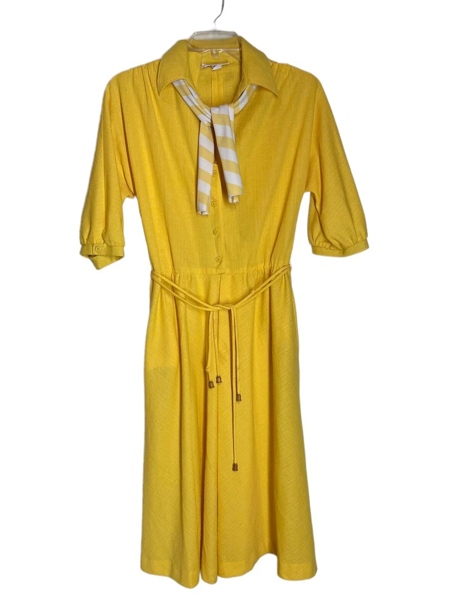 Vintage 60s Dress Kay Windsor Belted **New Old Stock**  No Size Tag - See Pics il_1080xN.4964811463_kv6q.jpg main image 3