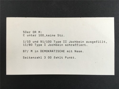 DDR ULBRICHT 937 b X y II DV DKZ C + TYPENPAARE!! 31 BOGEN gest. Bf3 ABART! s890 - Zdjęcie 9 z 9