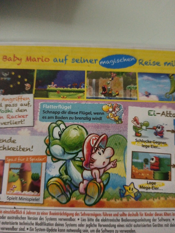 Yoshi's New Island (Nintendo 3DS, 2015) In Folie 45496528867 eBay