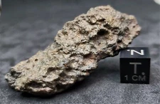 NWA 8036 (25.77g) Meteorite, Whole Stone, Eucrite-pmict, IMCA #s 6236 & 7294