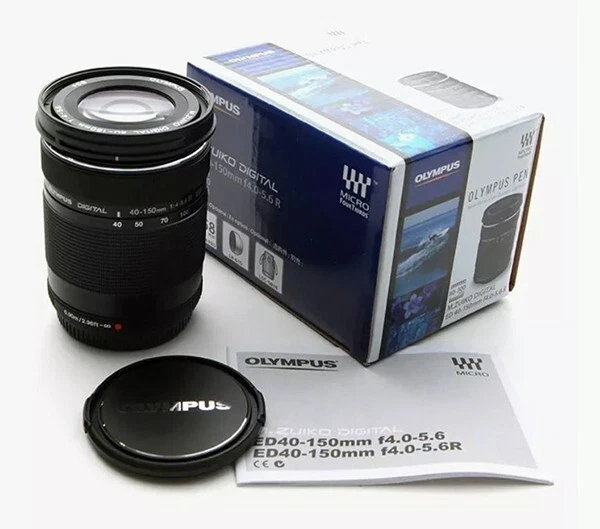 Olympus M.ZUIKO Digital ED 40-150mm f/4-5.6 R Telephoto Zoom Lens in Black (UK) - Image 2 of 4