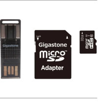 PE Gigastone Prime Series microSD Card 4-in-1 Kit 32 GB