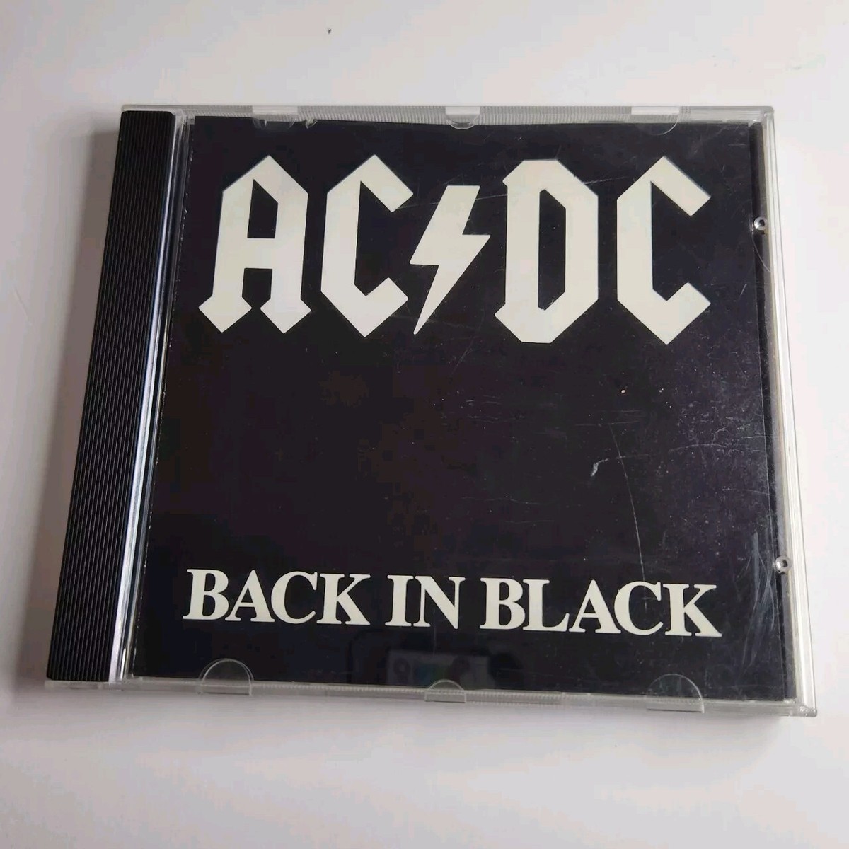 Back in Black CD Metal AC/DC 1st pressing Europe 16018-2 Tested