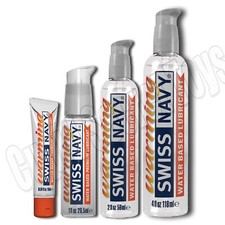 Swiss Navy Warming Water Based Lubricant Premium Sex Glide Lube Long Lasting