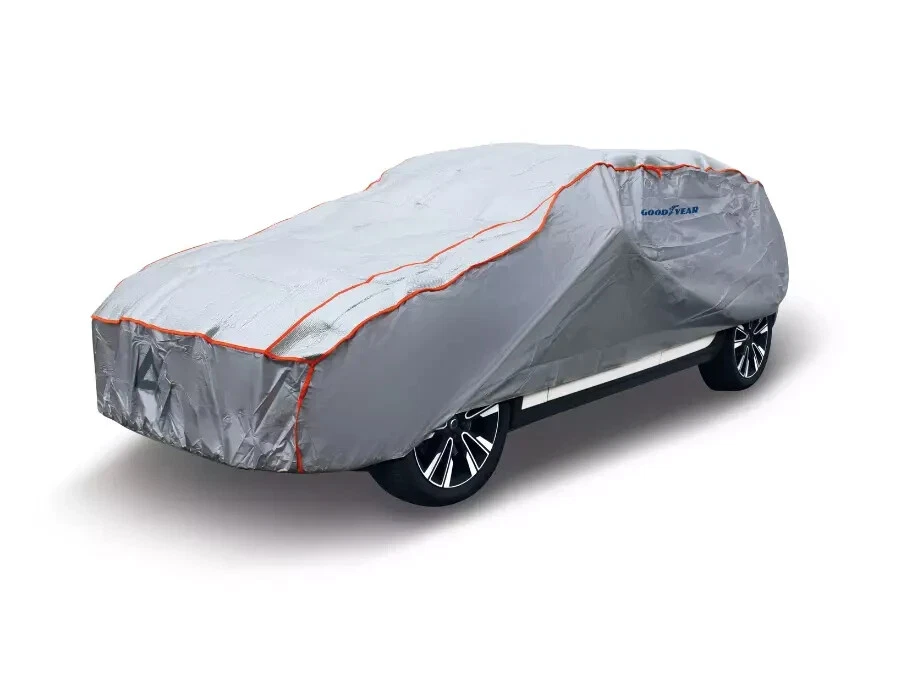GOODYEAR 77478 TELO ANTIGRANDINE COPRIAUTO PROTETTIVO TAGLIA XL 540X178X119 CM - Immagine 2 di 3