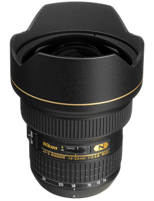 Nikon AF-S NIKKOR 14-24mm f/2.8G ED Superweitwinkel-Zoom Objektiv (JAA801DA)