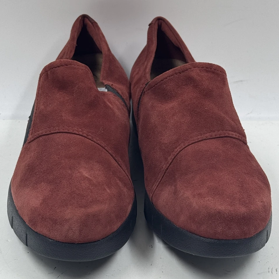 Zapatos mocasines planos Clarks Daelyn Monarch para mujer 7,5 Rust Rouille baja comodidad Foto 4 de 4