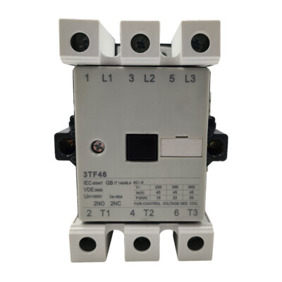 3TF46 Contactor 120V coil AC replace Siemens contactor 3TF4622-0AK6 45A 2NO2NC
