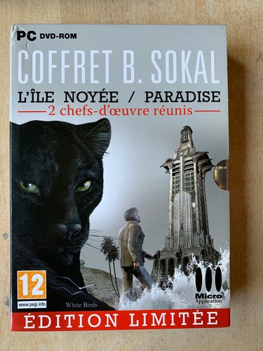 Lot De 2 Jeux PC : Syberia (2CD) + L'Île Noyée (1CD) - Bon état
