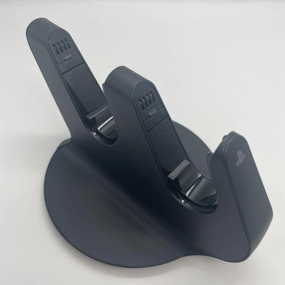 PS3 DualShock 3 Controller Dock Charging Station Set SONY CECH-ZDC1J Tested - Image 2 of 4