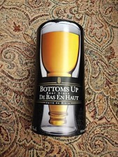 Final Touch Bottoms Up Beer Glass 400 ML -NEW  