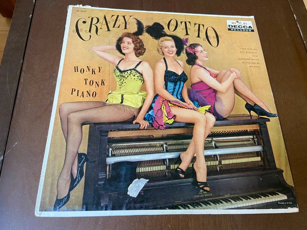 Crazy Otto~Honky Tonk Piano~RARE~Decca Mono Deep Groove~Cheesecake
