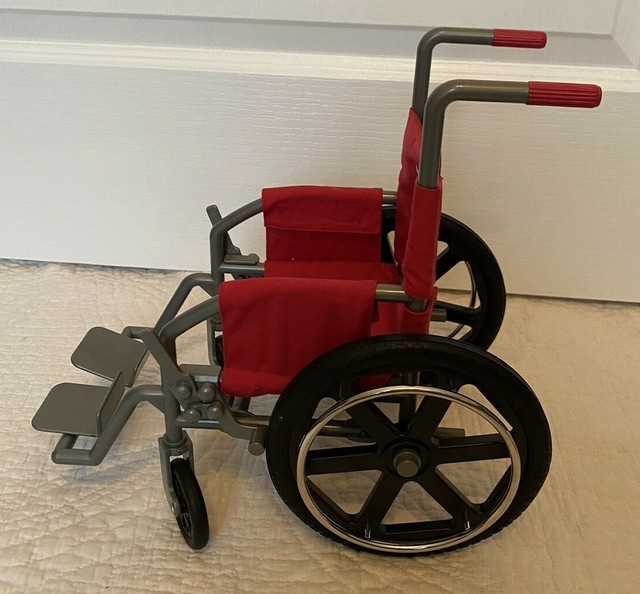 American Girl Doll Wheelchair Red Fits 18" Dolls eBay