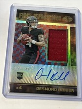 2022 PANINI ILLUSIONS DESMOND RIDDER FIRST IMPRESSIONS RPA /149 ATLANTA FALCONS