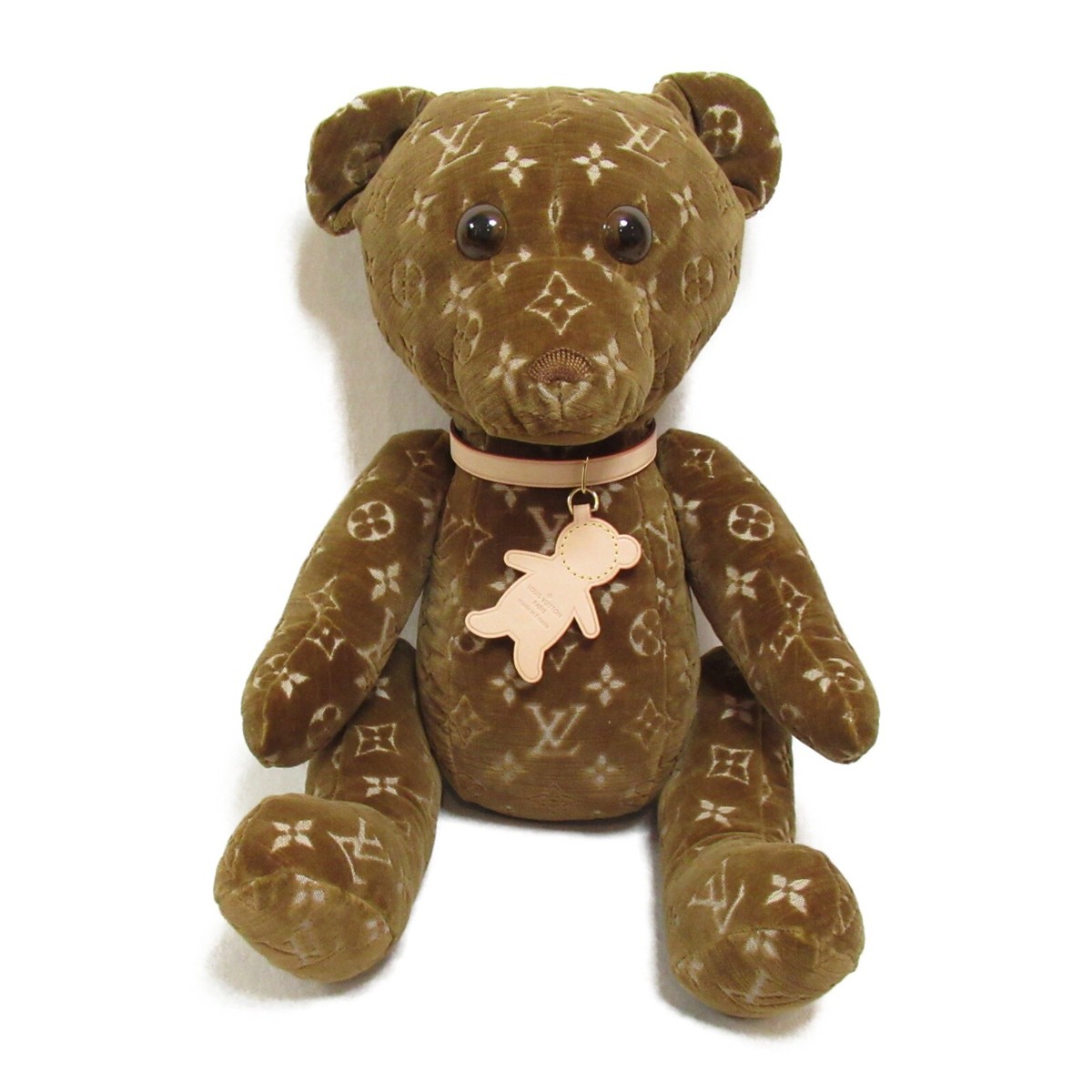 LOUIS VUITTON Dodo Teddy Bear Plush Toy Doll GI0739 Monogram LOUIS VUITTON Dodo Teddy Bear Plush Toy Doll GI0739 Monogram