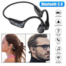 Bone Conduction Headset Wireless Open Ear Outdoor Sport Headphones for Bluetooth