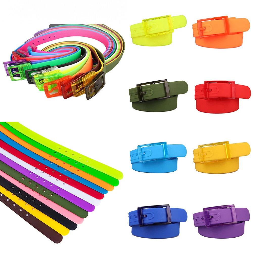 Nuova Cintura Casual Regolabile Taglio Su Misura Gomma - Foto 5