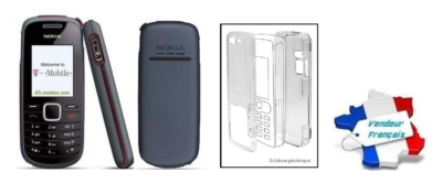 Coque Cristal Transparente Protection Rigide Pour Nokia 1661 / 1662