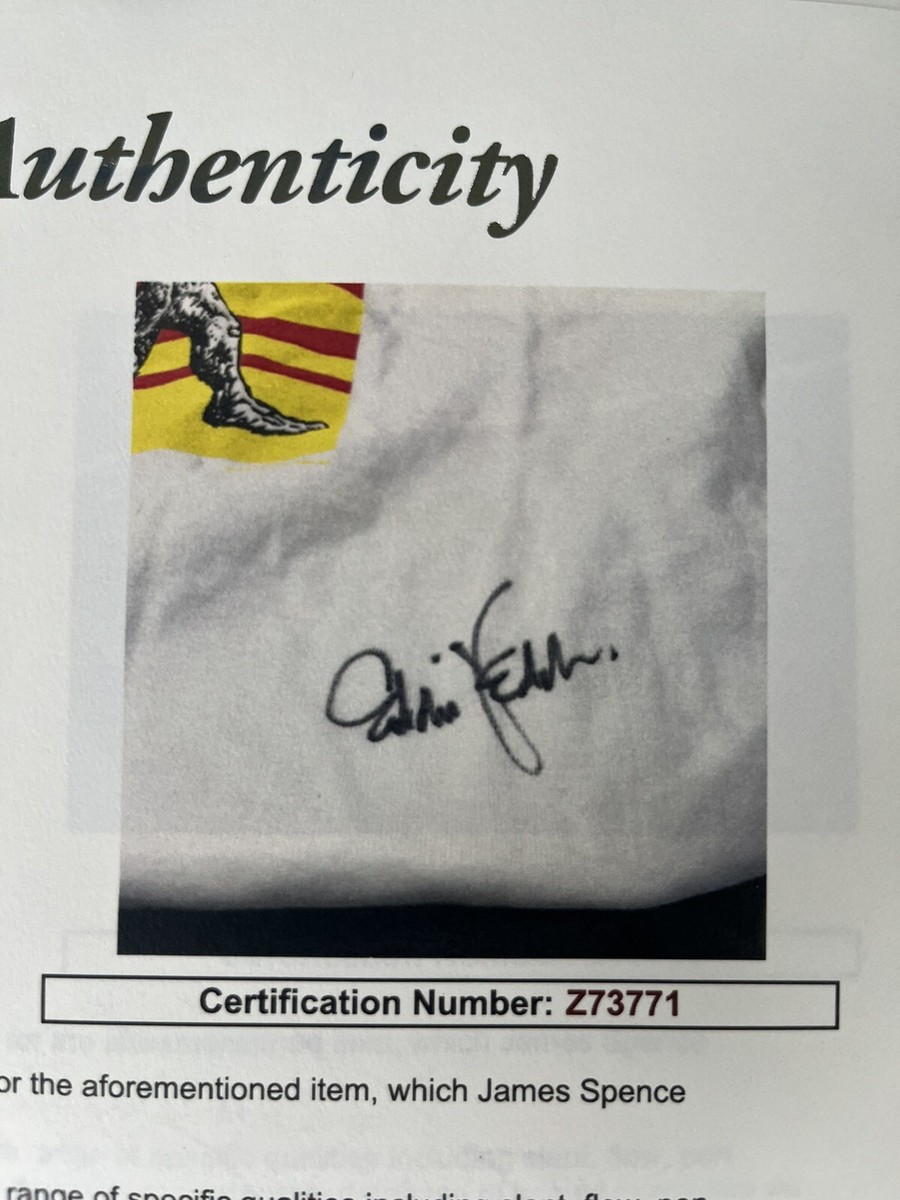 Eddie Vedder Signed Yield Tour Shirt 1998 - JSA LOA COA