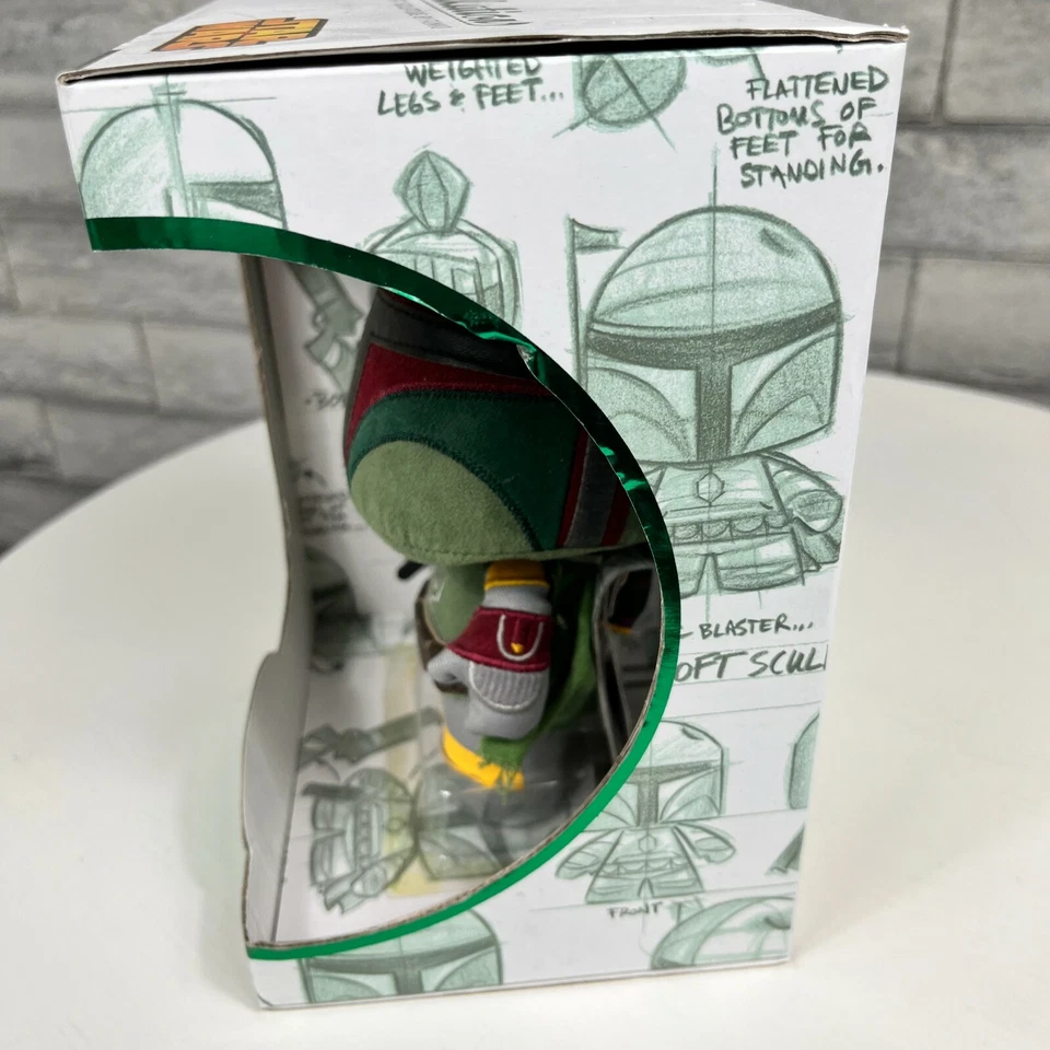 Figura de acción Funko Star Wars Fabrikations escultura suave peluche Boba Fett Foto 3 de 4