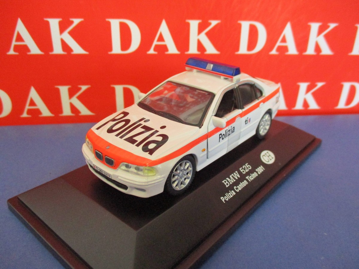 Modellino Schabak 1/43 BMW 535i Polizia Cantonale Zurigo, Svizzera, Collezione