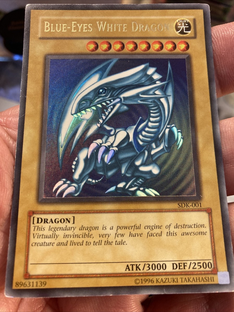 NM/Mint] Yugioh | Blue-Eyes White Dragon | SDK-001 | Foil Rare See