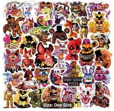 FNAF Stickers 100 PCS Vinyl Stickers For Laptop Phone Skateboard New