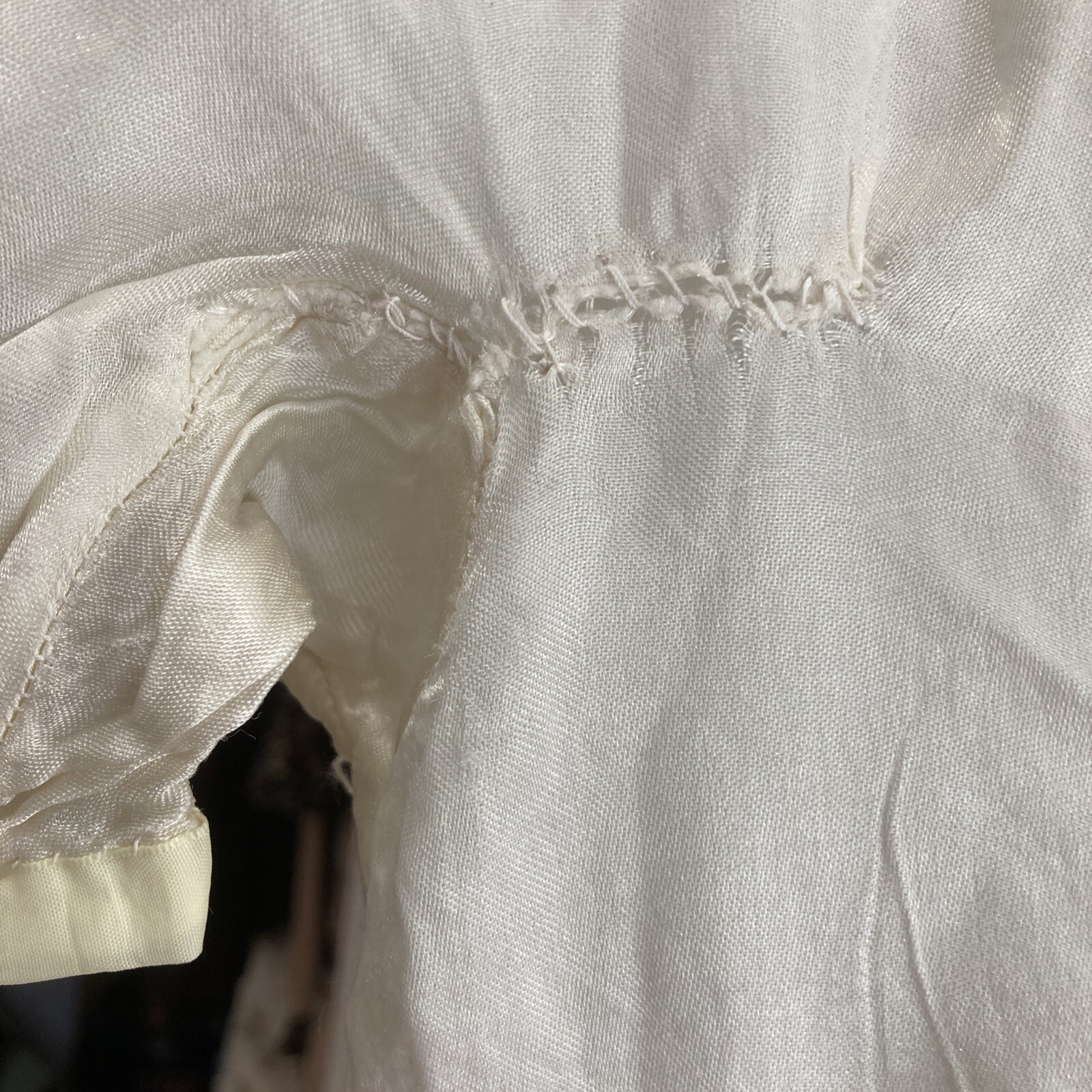 Antique Chinese Style Dress/Theatre Costume, circa 1915, 16" pit to pit, TLC 5